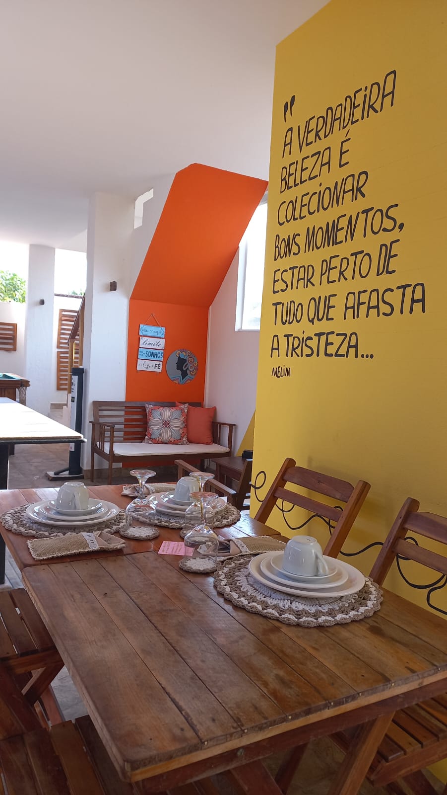 Fachada da Pousada